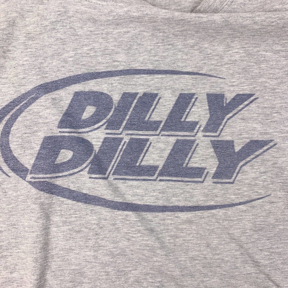 Funtor Dilly Dilly Bud Light Lycra Stretch Gray Long Sleeve T-Shirt Tee Size XL - Picture 5 of 6